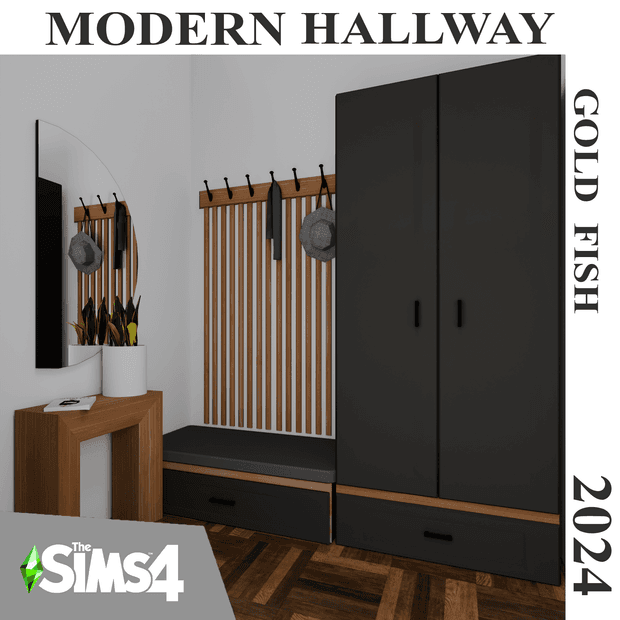 Скриншот мода Набор для прихожей Modern Hallway